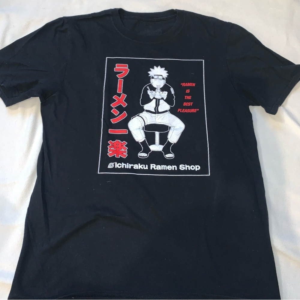 Ichiraku Ramen Shop Black T-Shirt